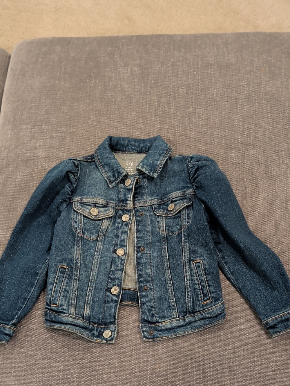 GAP Girls Dark Blue Denim Jacket